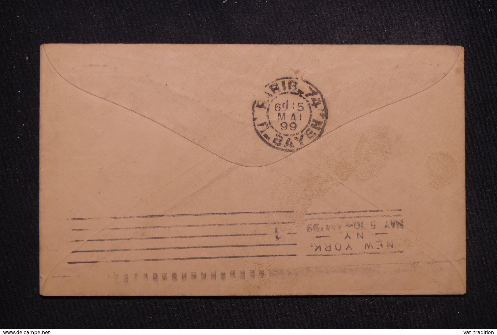 ETATS UNIS - Entier Postal + Complément Pour Paris En 1899 - L 96872 - ...-1900
