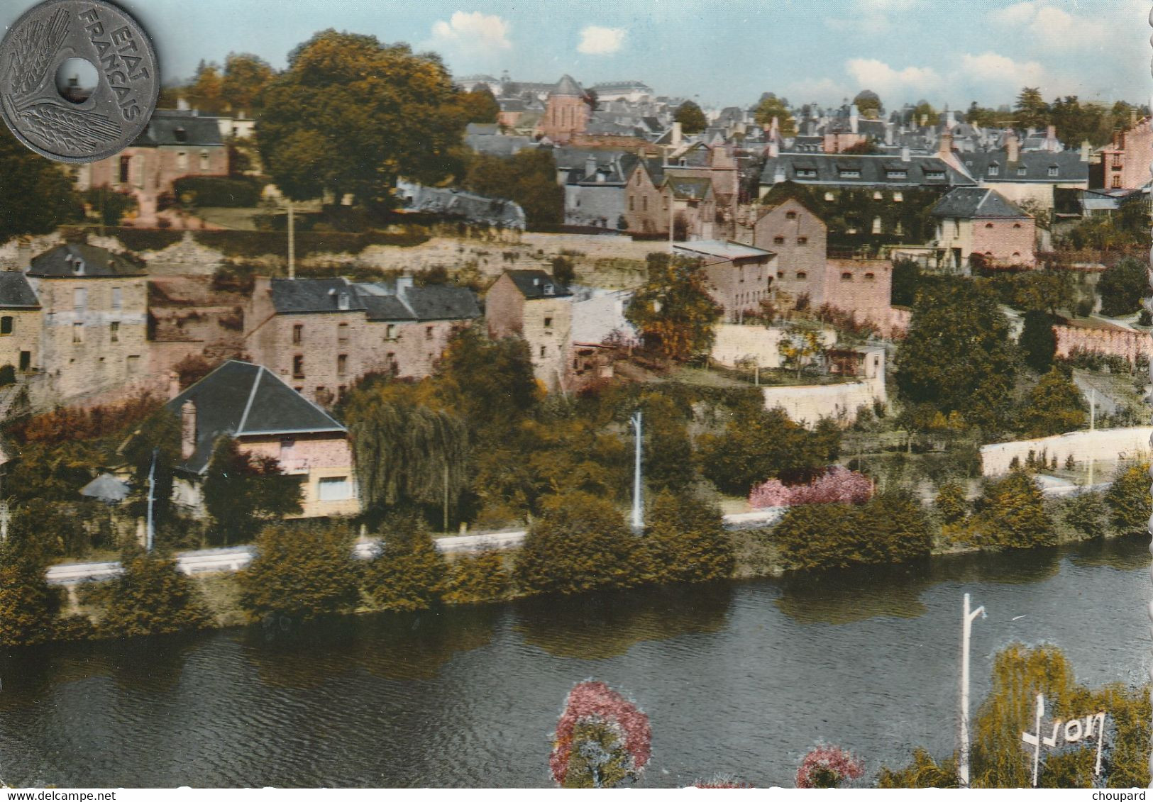 53 - Très Belle Carte Postale Semi Moderne De  Mayenne Vue Aérienne - Mayenne