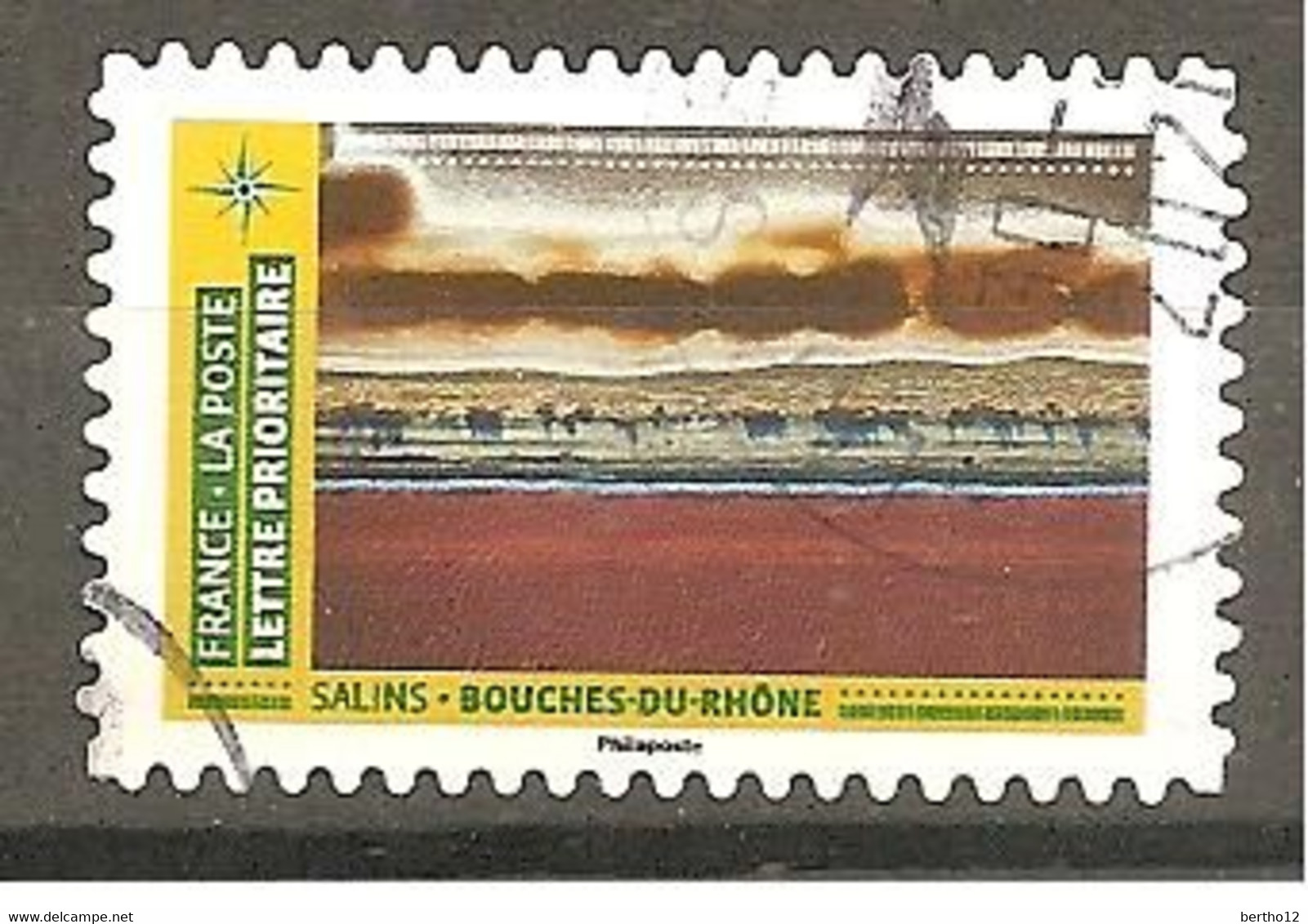 FRANCE 2021 Y T N ° 1??? Oblitéré CACHET ROND Mosaïque De Paysages - Used Stamps