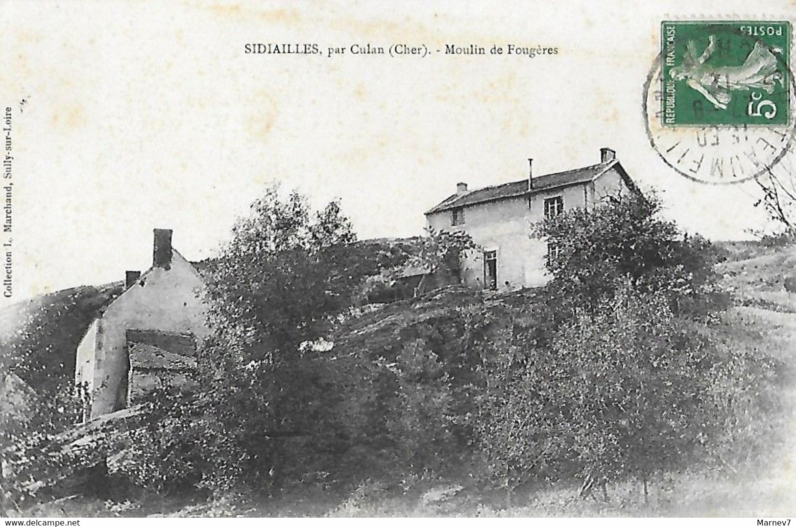 18 - Cher - CULAN - SIDIAILLES - Moulin De Fougères - - Culan
