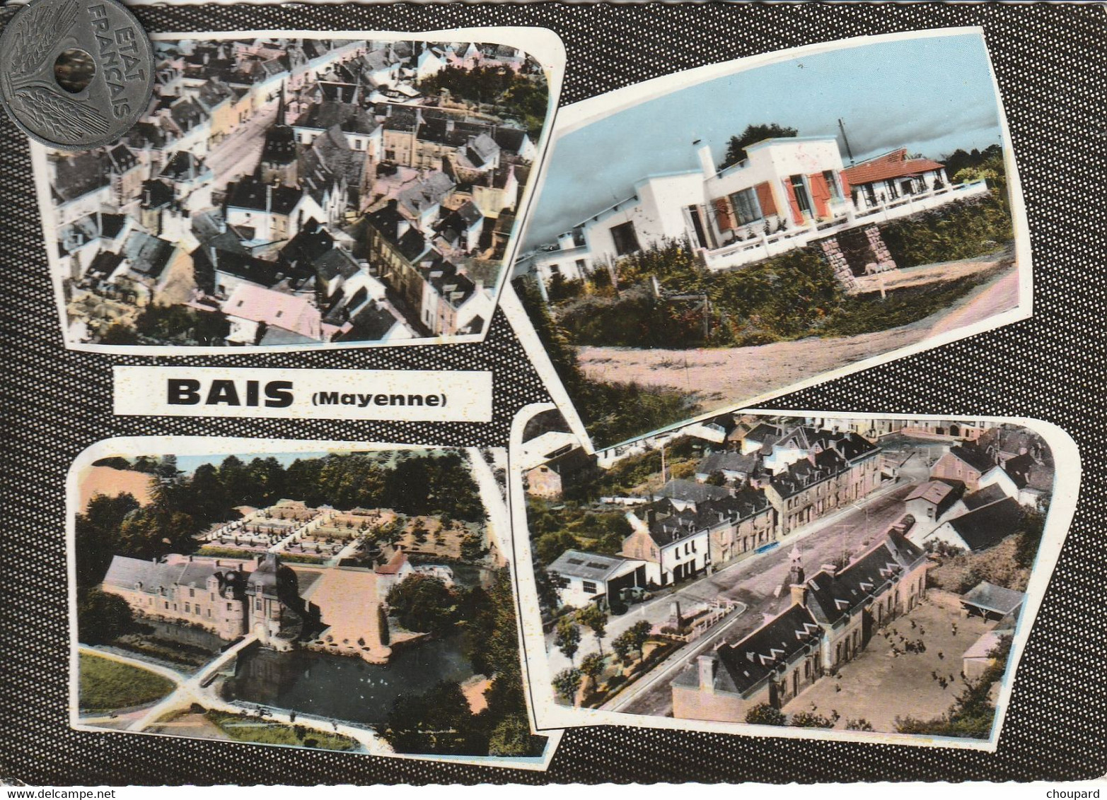 53 - Très Belle Carte Postale Semi Moderne De  Bais Multi Vues Aériennes - Bais