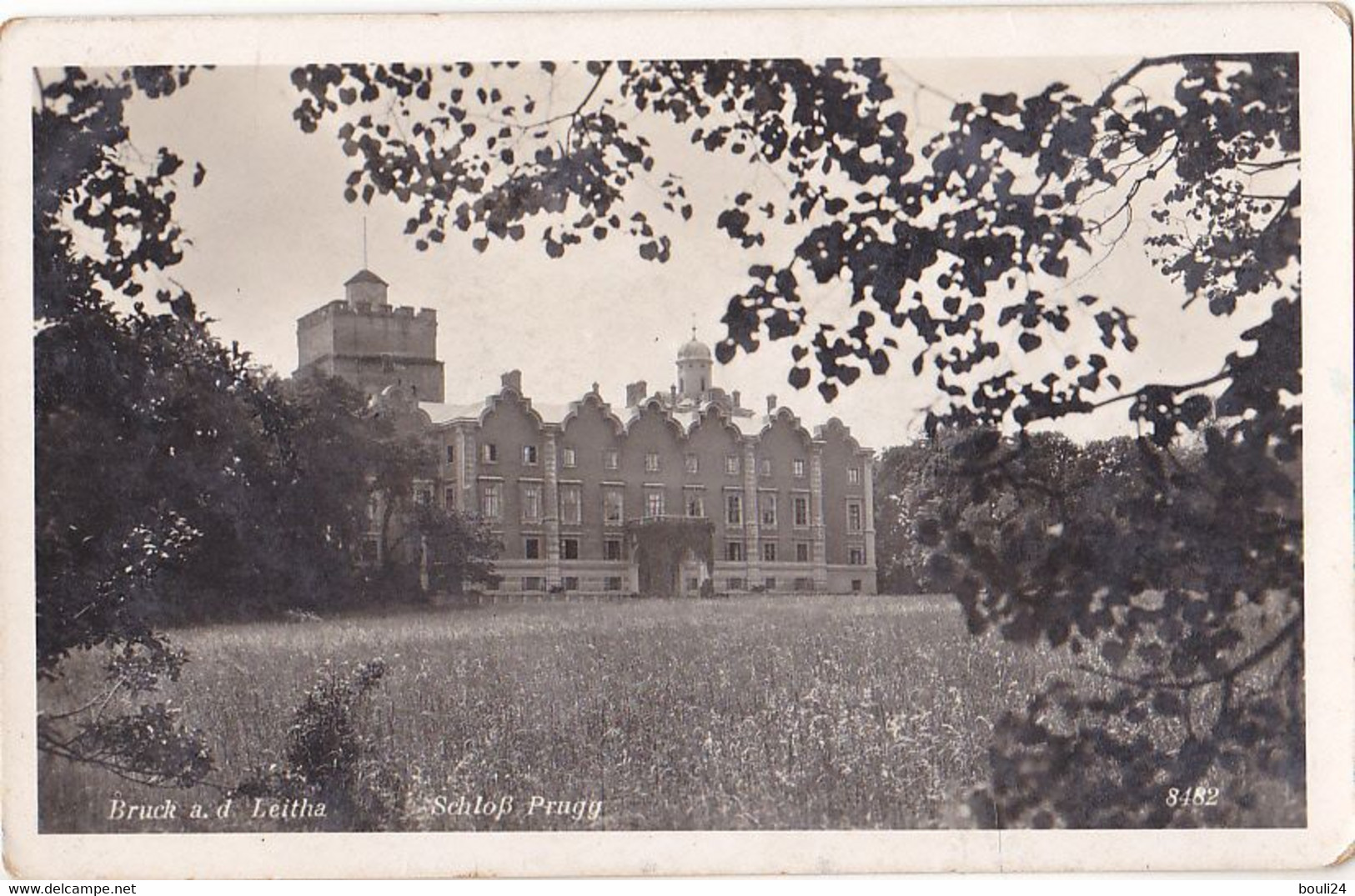 CARTE PHOTO BRUCK AN DER LEITHA SCHLOSS PRUGG - Bruck An Der Leitha