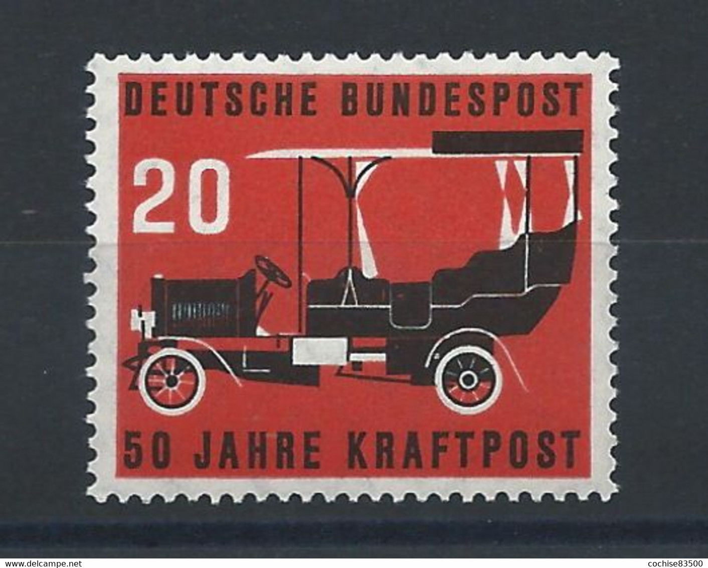 Allemagne RFA N°87** (MNH) 1955 - Centenaire De La Poste Automobile - Ungebraucht