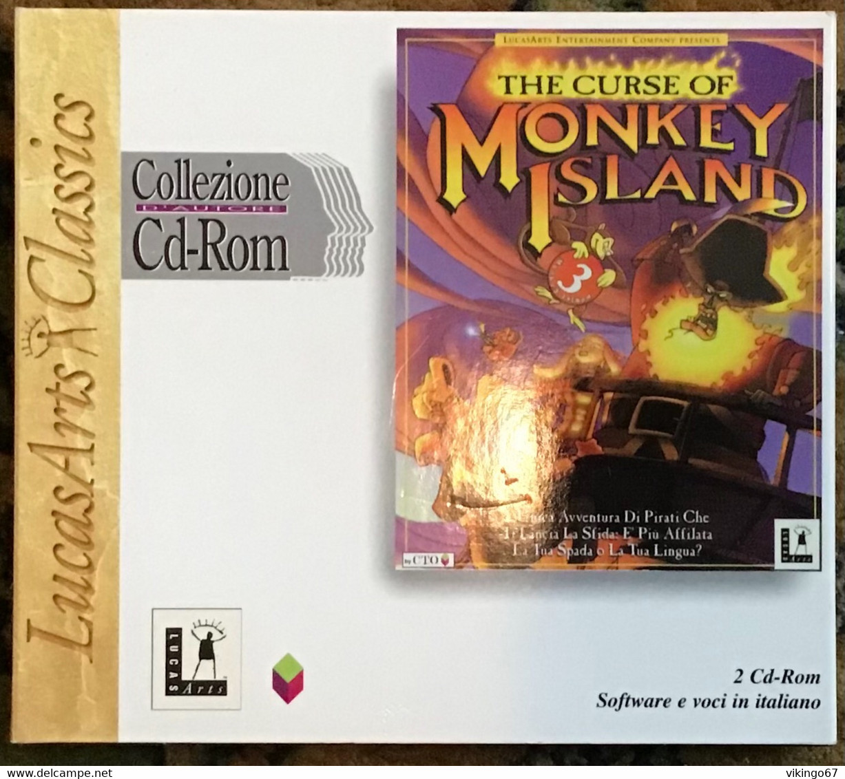 Other & unclassified - 3 giochi per PC - monkey Island 3, street fighter 2  e cruise for a corpse