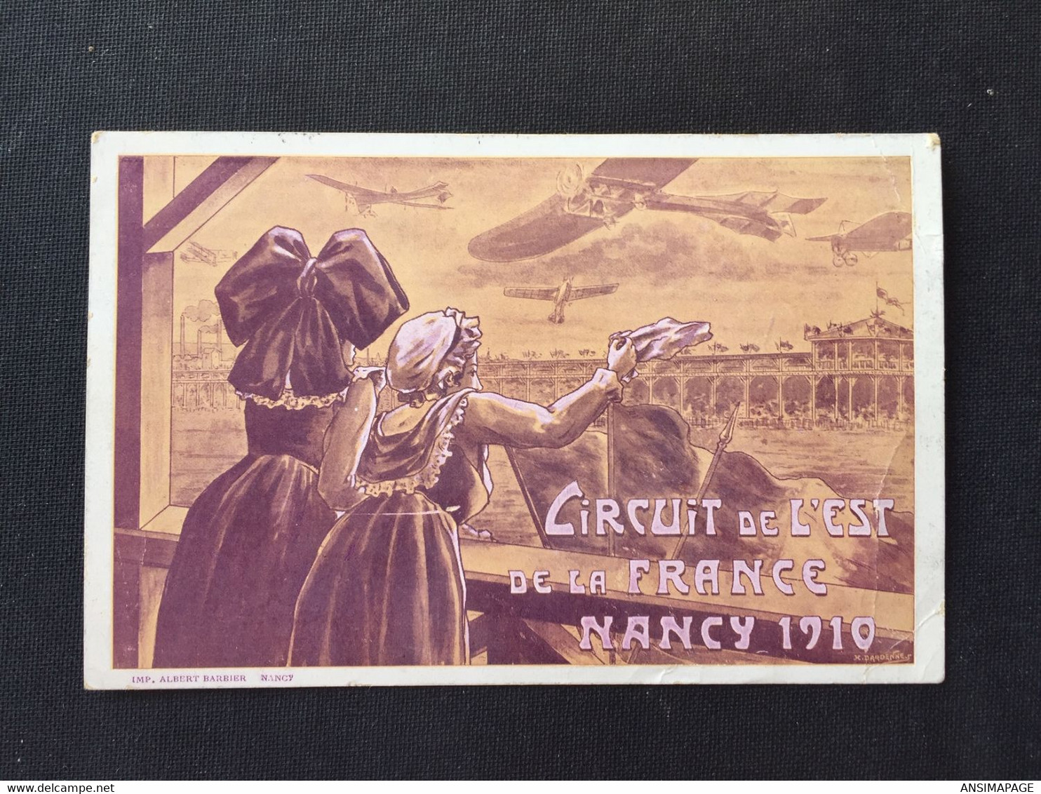 Circuit De L'Est De La France - Nancy 1910 - - Meetings