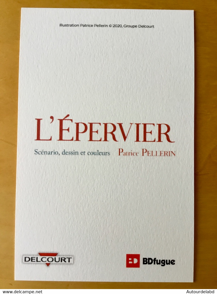 Ex Libris / Dessin : L'ÉPERVIER - Patrice Pellerin - Édition Limitée (BD) - Illustrateurs P - R