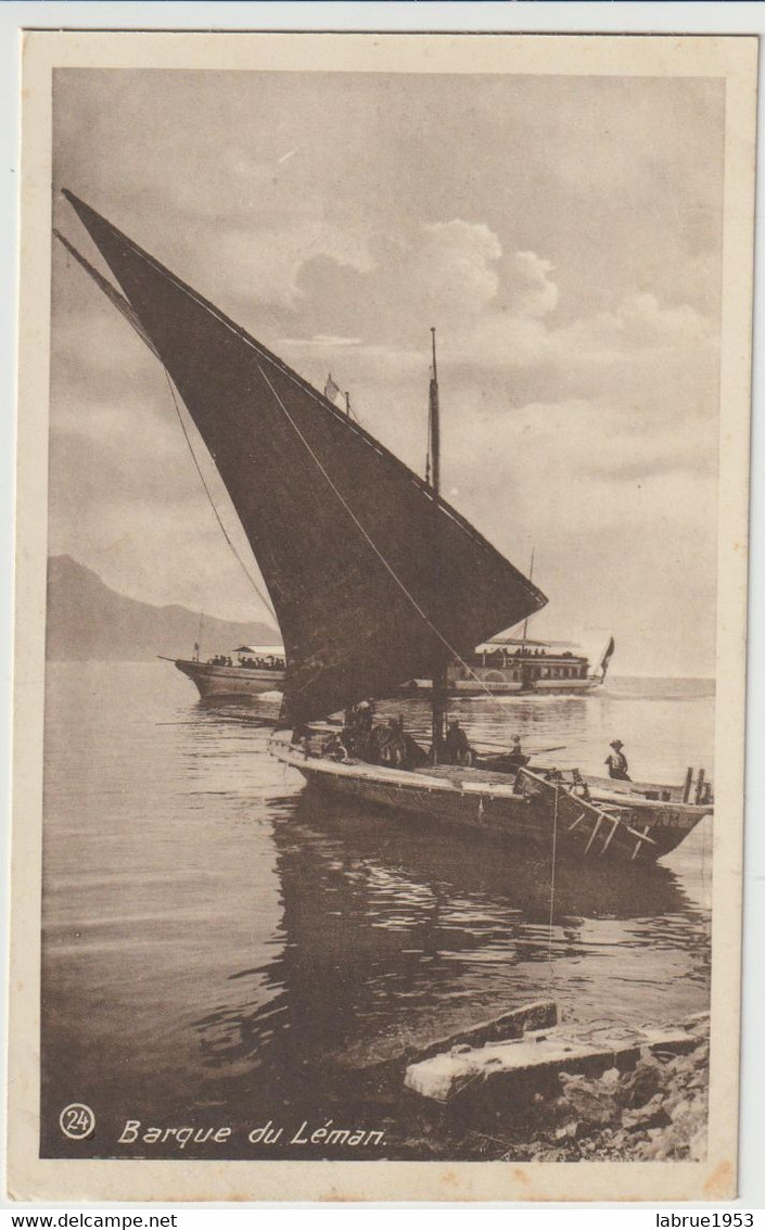 Barque Du Léman- Voilier - ( E.4766) - Andere & Zonder Classificatie