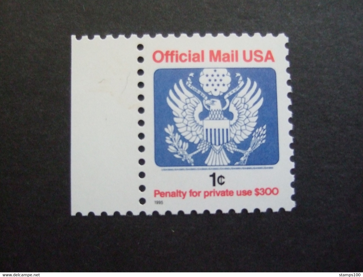 USA O143   MNH * (0437-035) - Dienstzegels