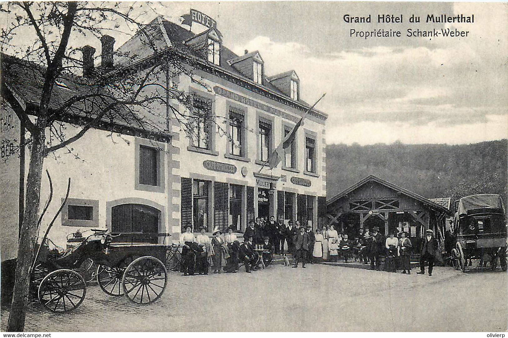 Luxembourg - Müllerthal - Grand Hôtel Du Müllerthal - Malle-Poste Davant L' Hôtel - Muellerthal