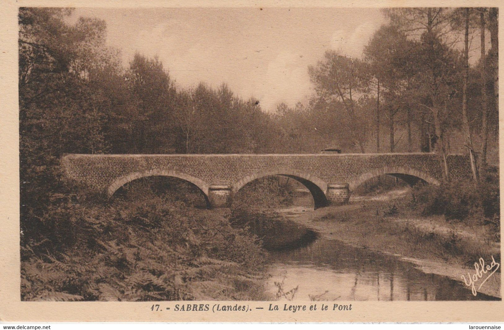 40 - SABRES - La Leyre Et Le Pont - Sabres