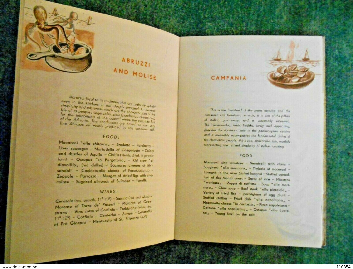 Cucina Italiana - Eating Italian Way - E.N.I.T. (anni 50) - Cuisine Générale