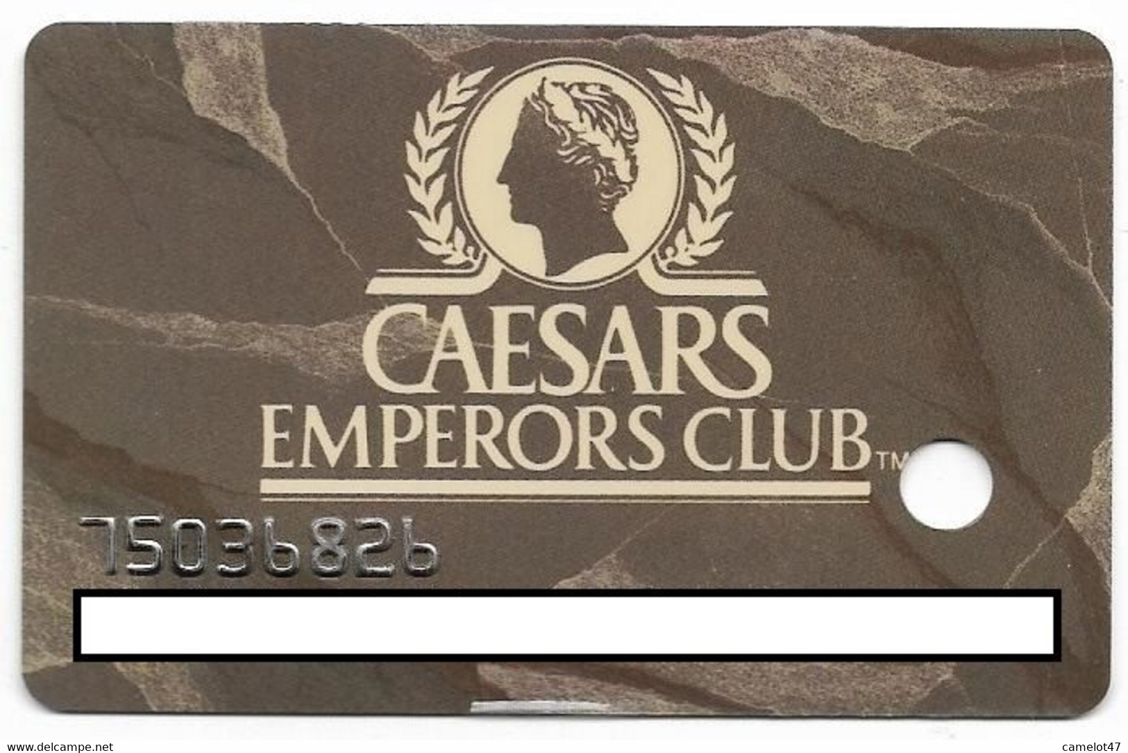 Caesars Palace Casino,Las Vegas, Older Used Slot Or Player's Card, # Caesars-5 - Carte Di Casinò