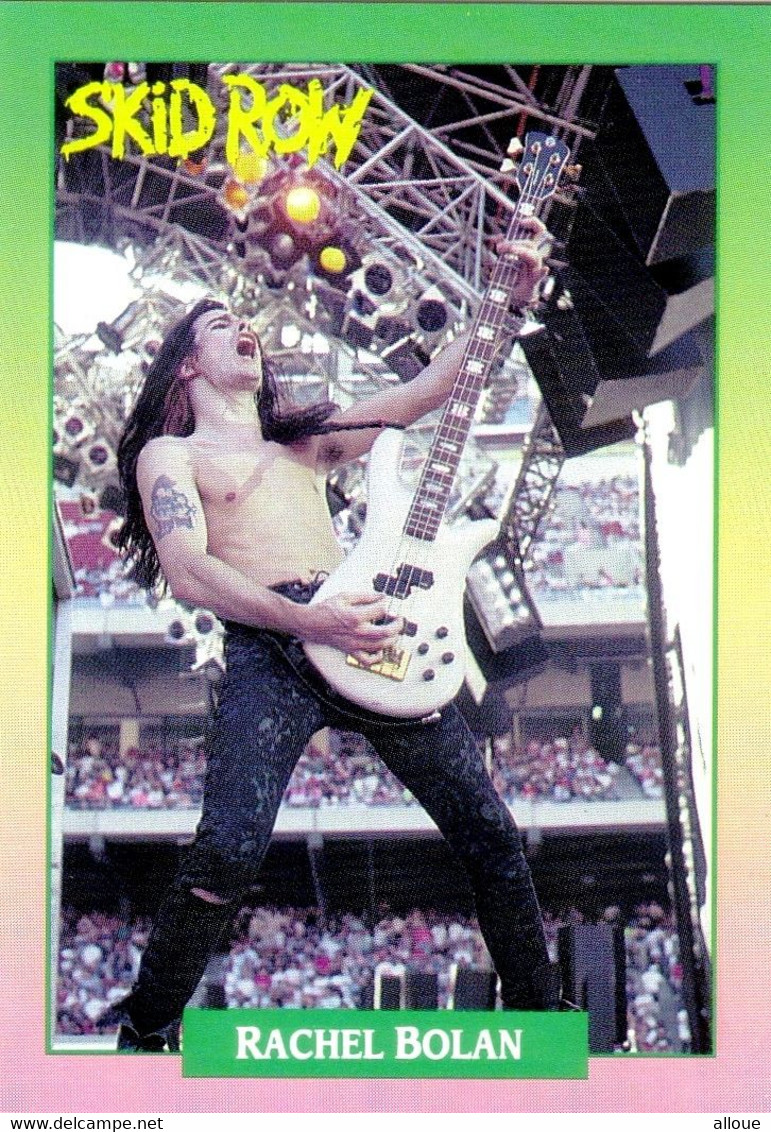 SKID ROW - 9 TRADING CARDS - Autres & Non Classés