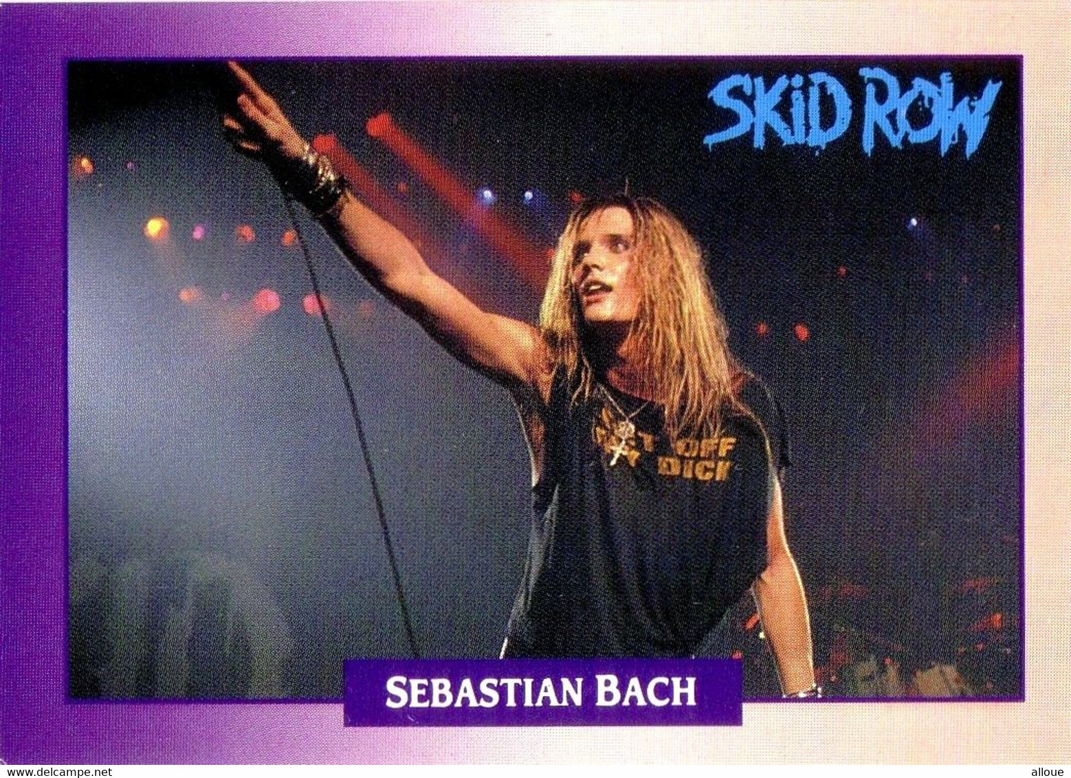 SKID ROW - 9 TRADING CARDS