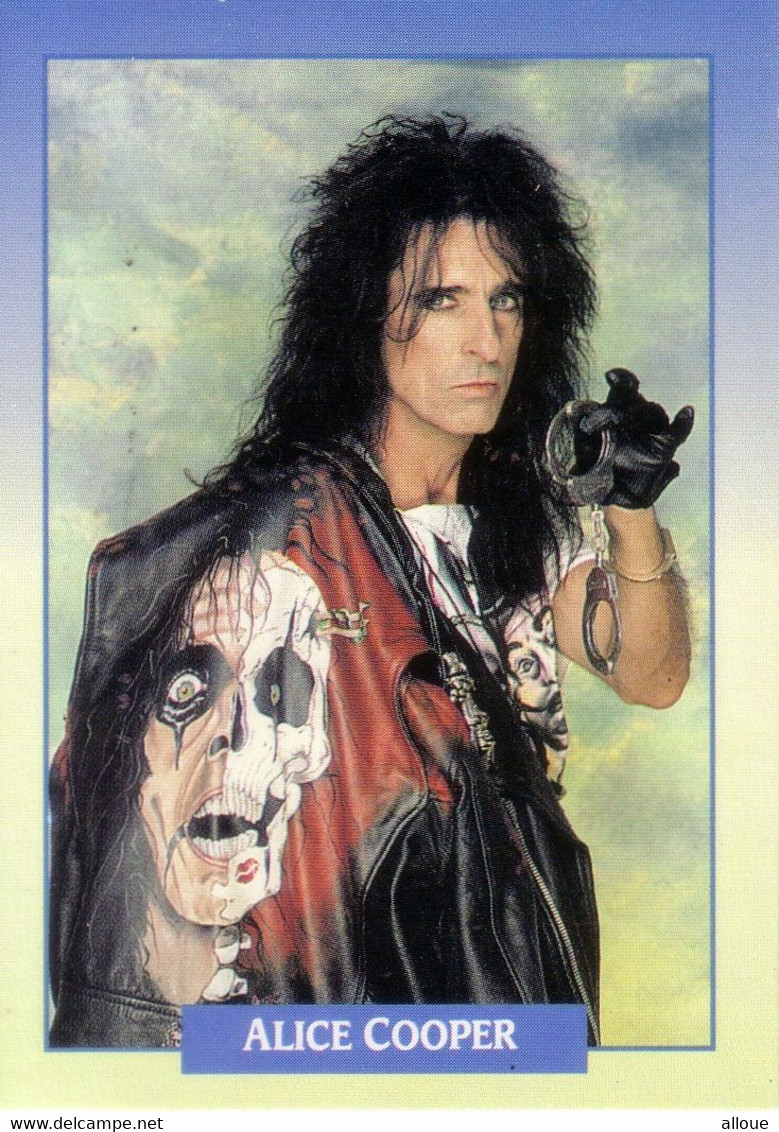 ALICE COOPER - 3 TRADING CARDS EN BON ETAT - Autres & Non Classés