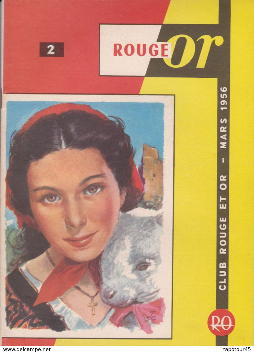 C 21/Revues Rouge OR > R O N=° 2  1956 > 30 Pages A5 - Bibliothèque Rouge Et Or