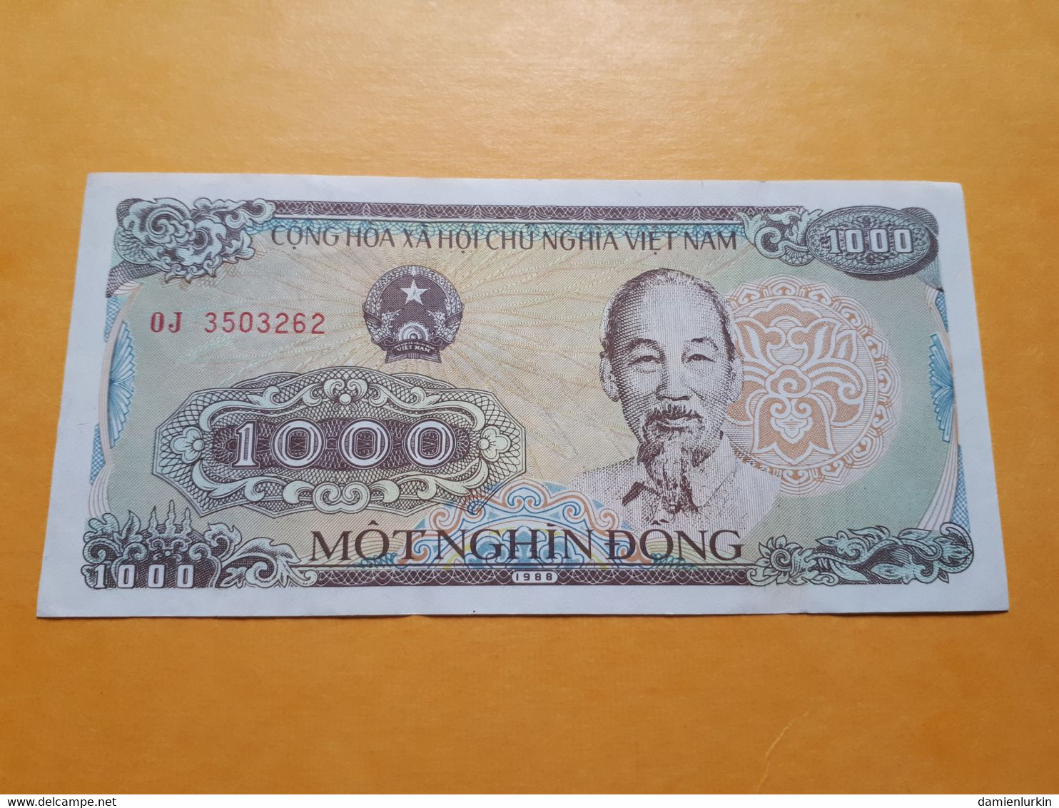 VIET NAM 1000 DONG 1988 PEU CIRCULé - Vietnam