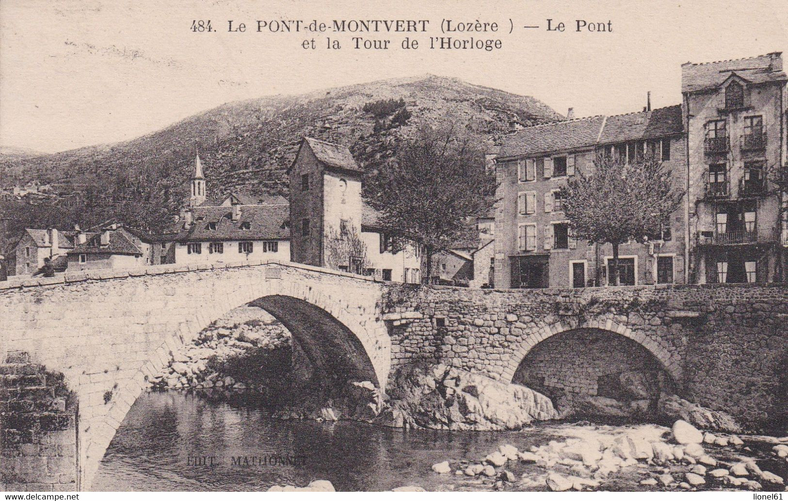 LE PONT-de-MONTVERT :  (48) Le Pont Et La Tour De L'Horloge - Le Pont De Montvert