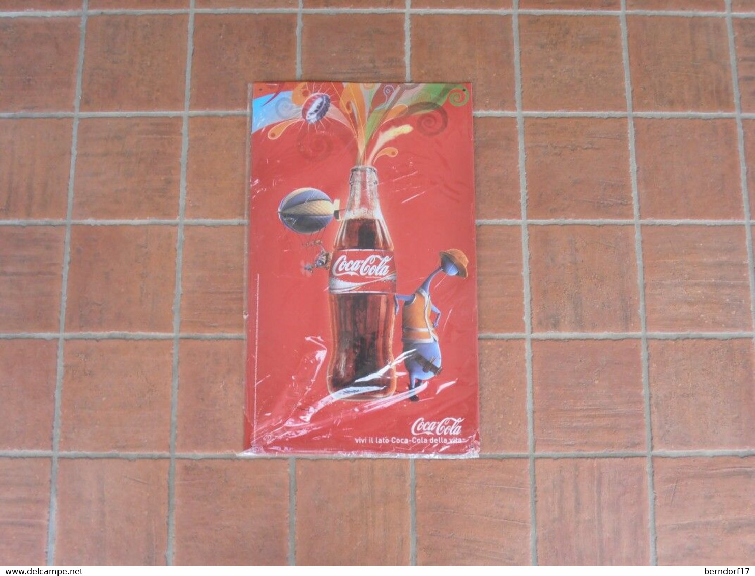 COCA COLA - PROMO GADGET (01) - Blech- Und Emailschilder