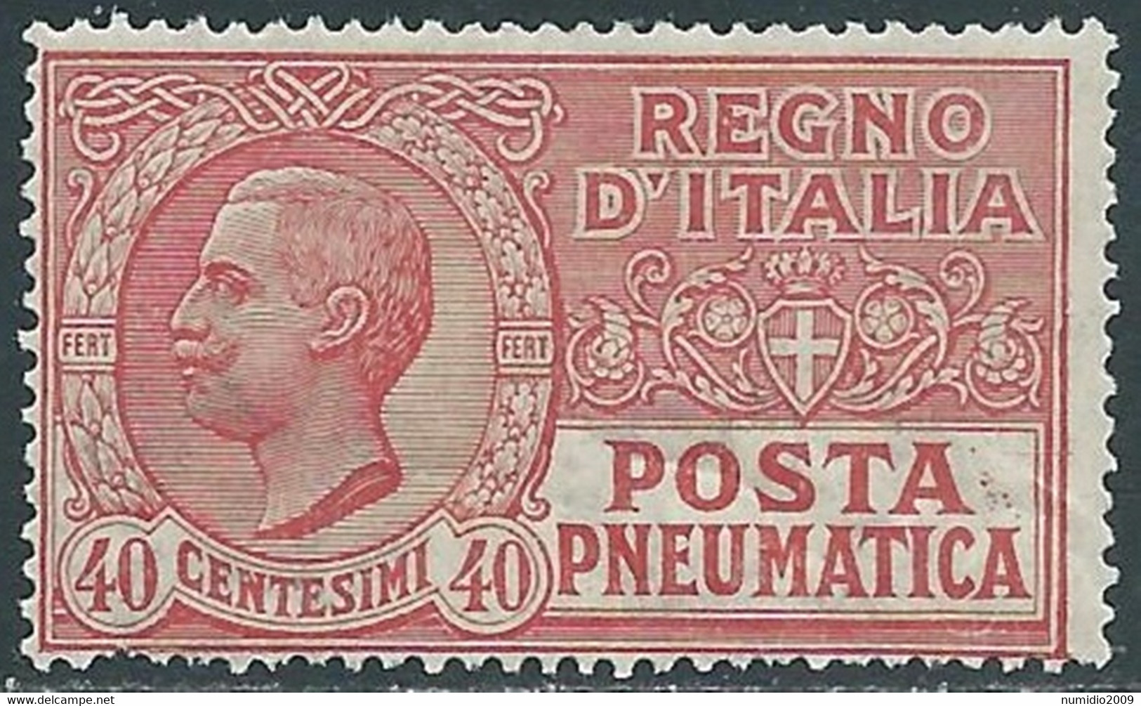 1925 REGNO POSTA PNEUMATICA 40 CENT MNH ** - RE18-3 - Poste Pneumatique