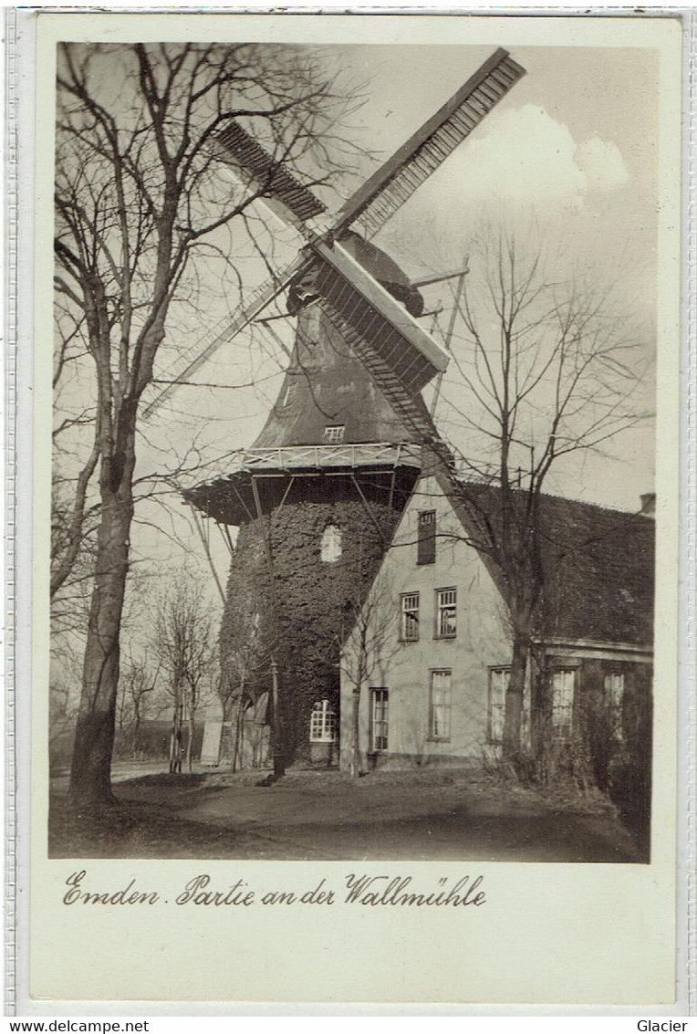 EMDEN - Niedersachsen - Partie An Der Wallmühle - Moulin - Originalfoto - Emden