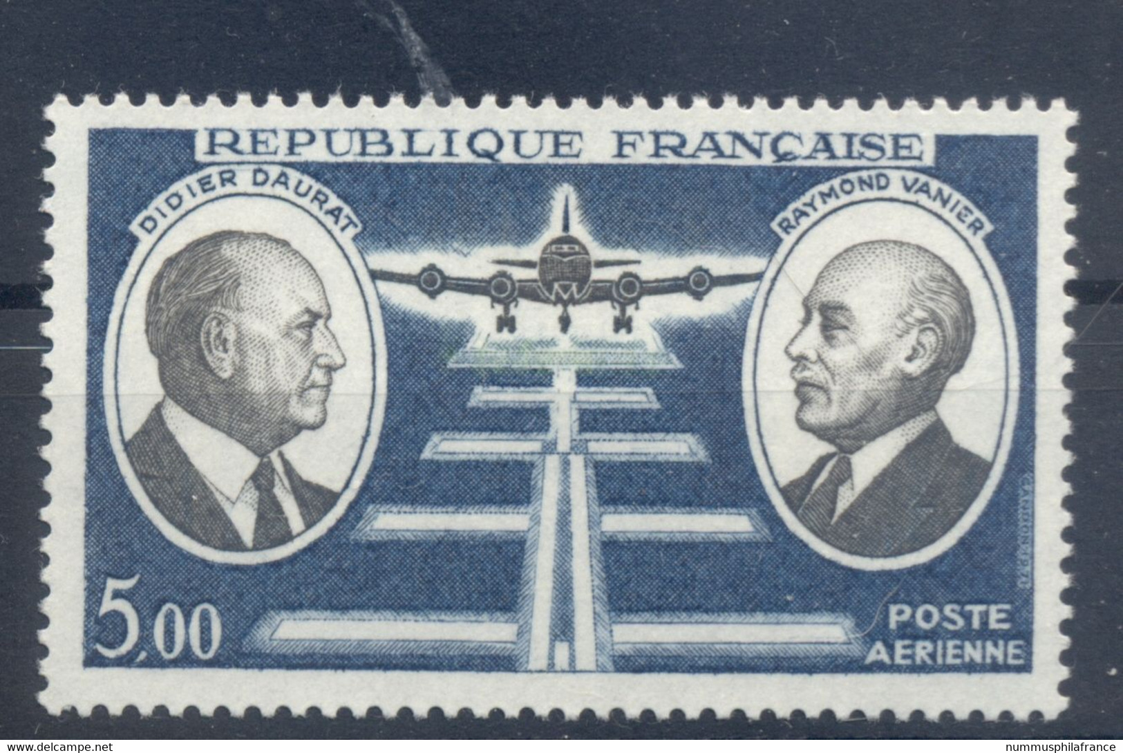 France 1971 - Y & T N. 46 Poste Aérienne - Daurat Et Vanier (Michel N. 1746) - 1960-.... Nuovi