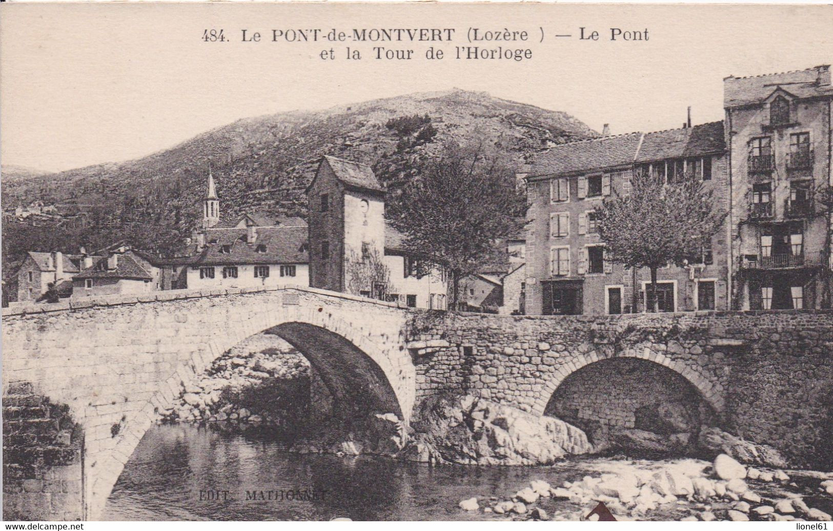 LE PONT-de-MONTVERT :  (48) Le Pont Et La Tour De L'Horloge - Le Pont De Montvert