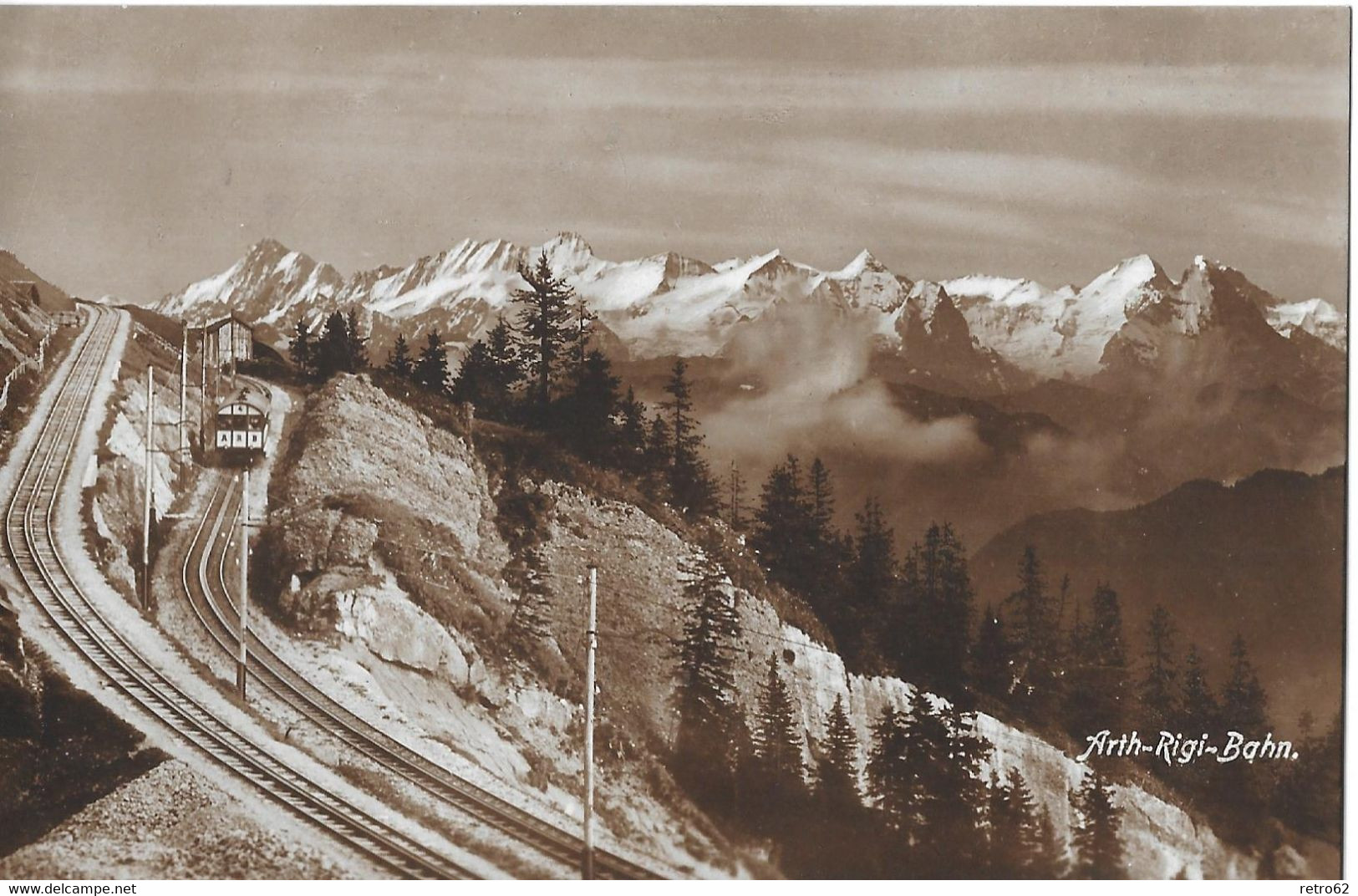 ARTH - RIGI - BAHN → Rigi-Staffel Bis Rigi-Kulm, Ca.1930 - Arth