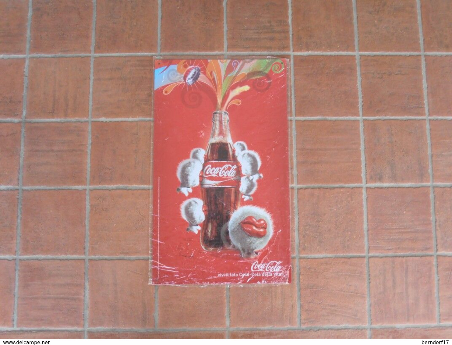 COCA COLA - PROMO GADGET (02) - Enamelled & Metal Signs