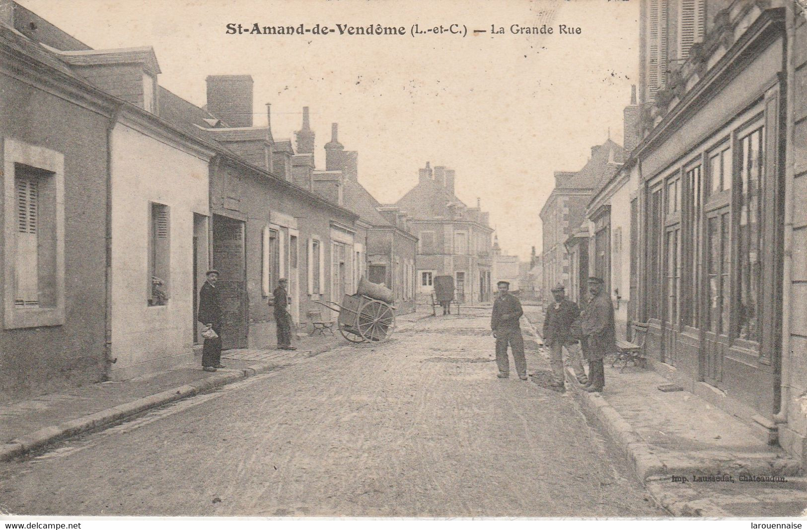 41 - SAINT AMAND DE VENDOME - La Grande Rue - Saint Amand Longpre