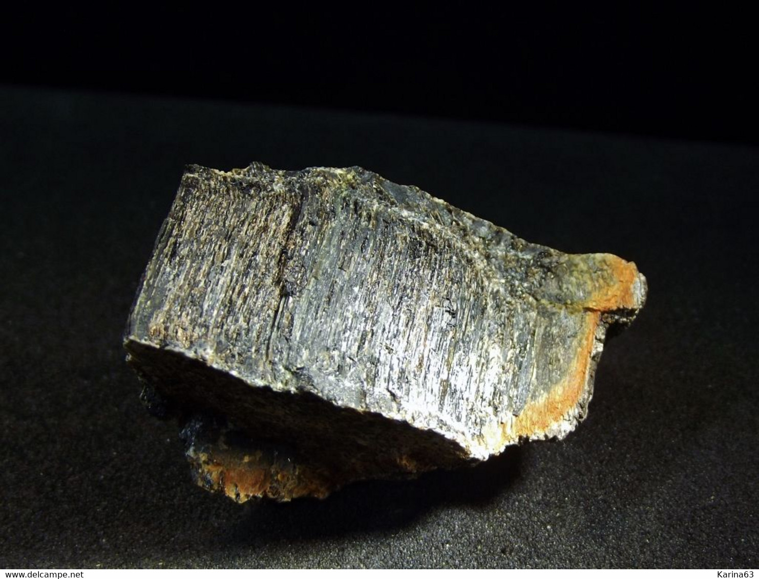 Bronzite (rare Iron Var. From Enstatite) (4 X 2 X 1.5 Cm)  Blafjell - Norway - Minerals
