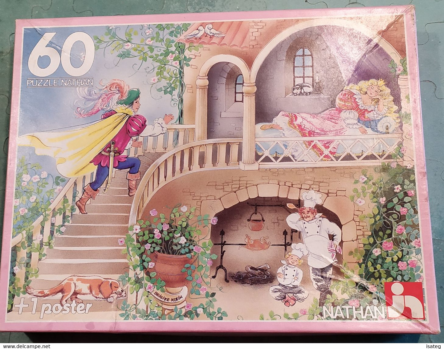 Puzzle Vintage "La Belle Au Bois Dormant" - 60 Pièces - Nathan - Rompecabezas