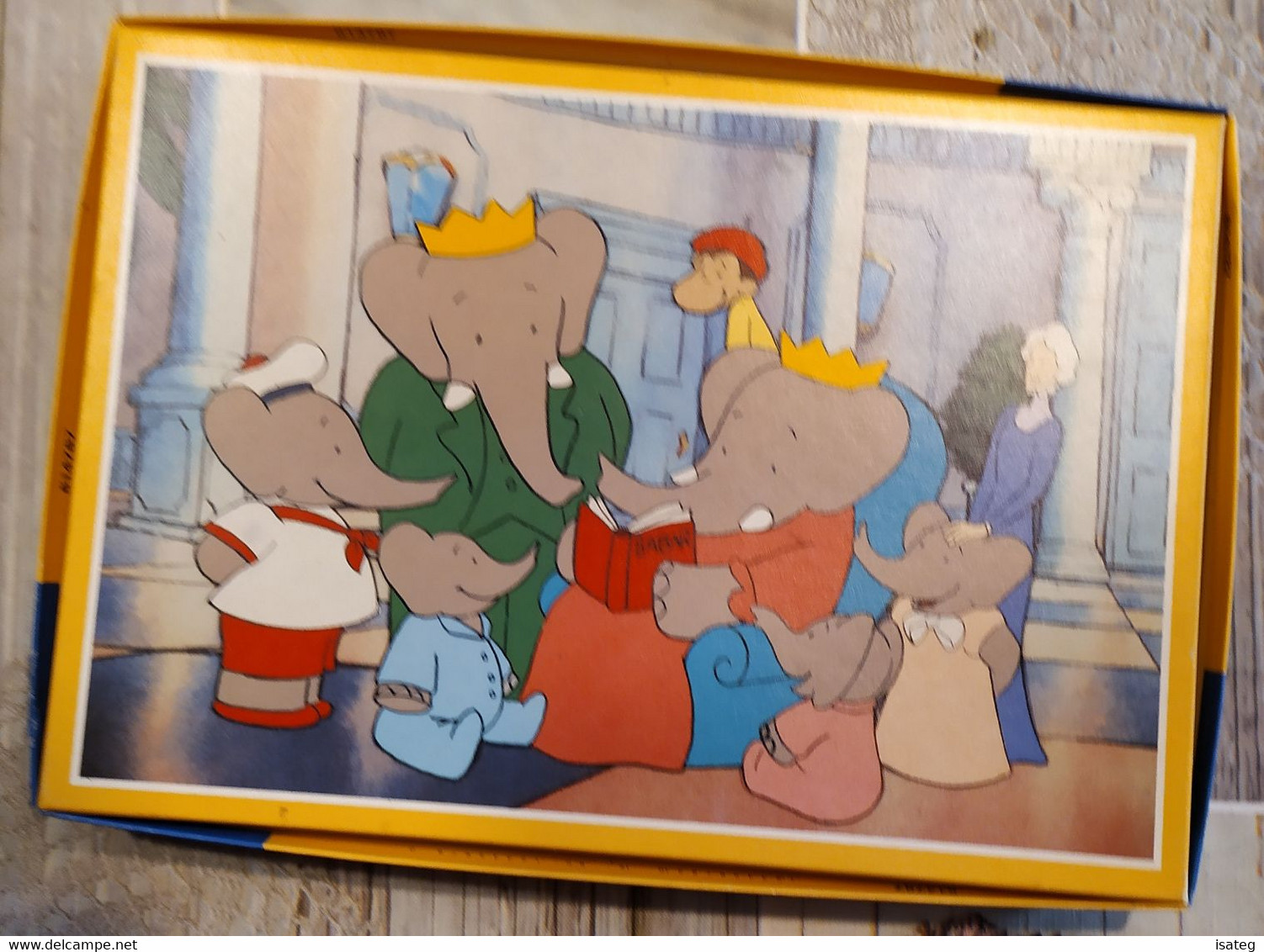 Puzzles Vintage "Babar, Petit Roi" - 2 X 20 Pièces / Ravensburger - Puzzles