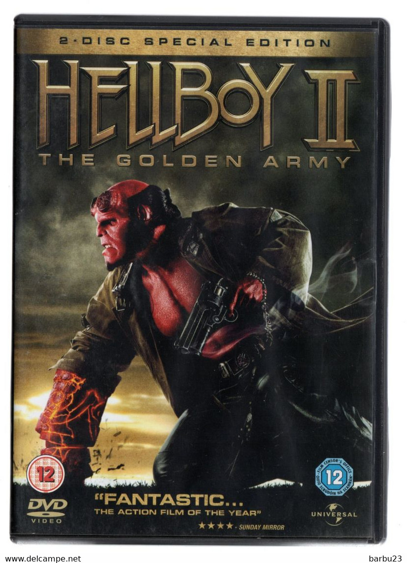 DVD Film Hellboy II The Golden Army - Fantasy