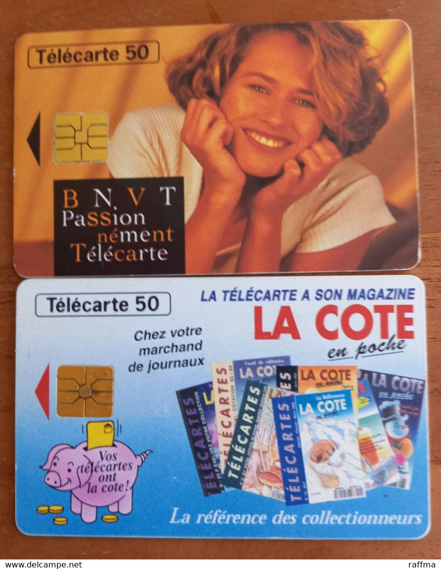 Lot Telecarte BNVT France Telecarte La Cote - Telefone