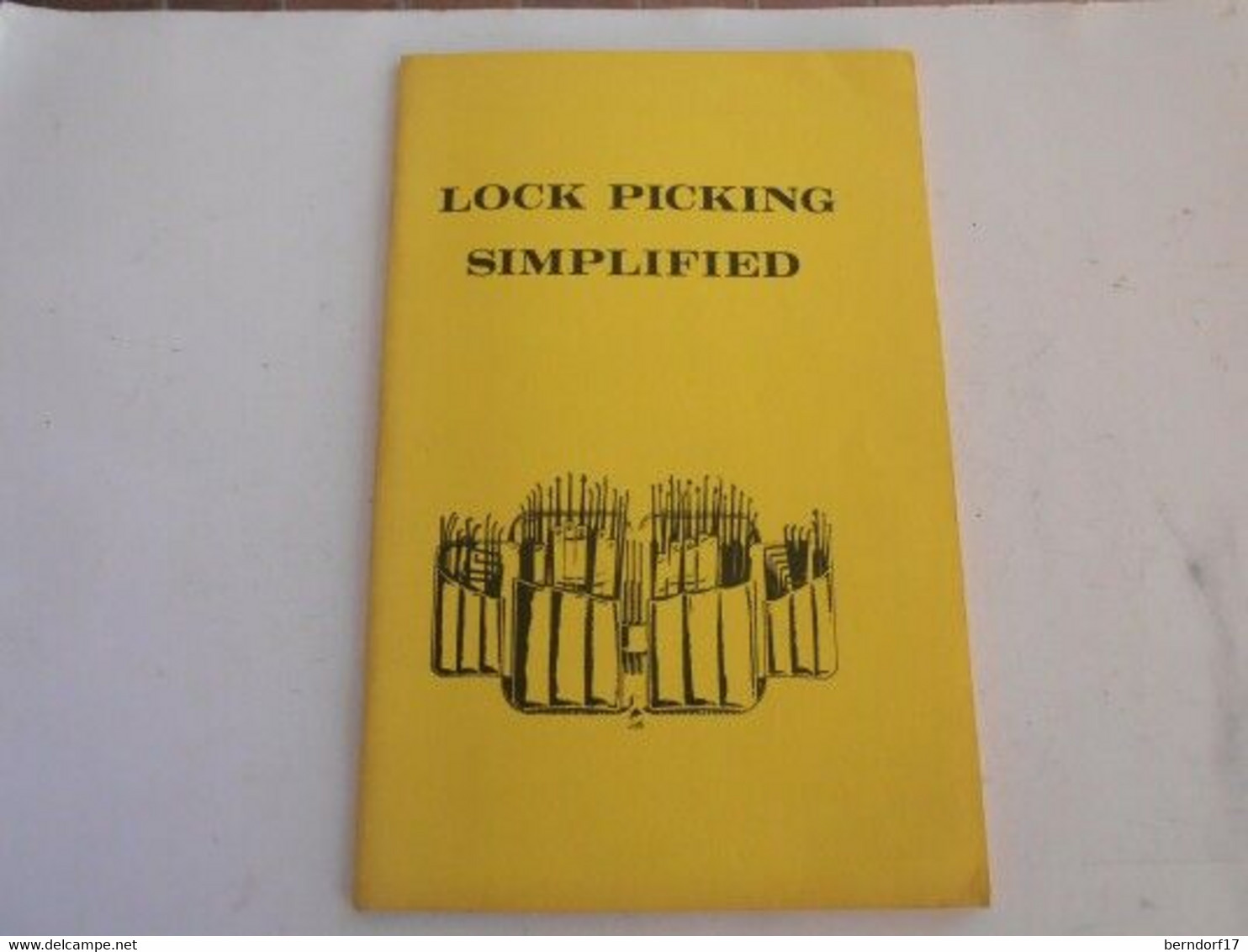 LOCK PICKING SIMPLIFIED - MANUALE TEORICO PRATICO - Engels