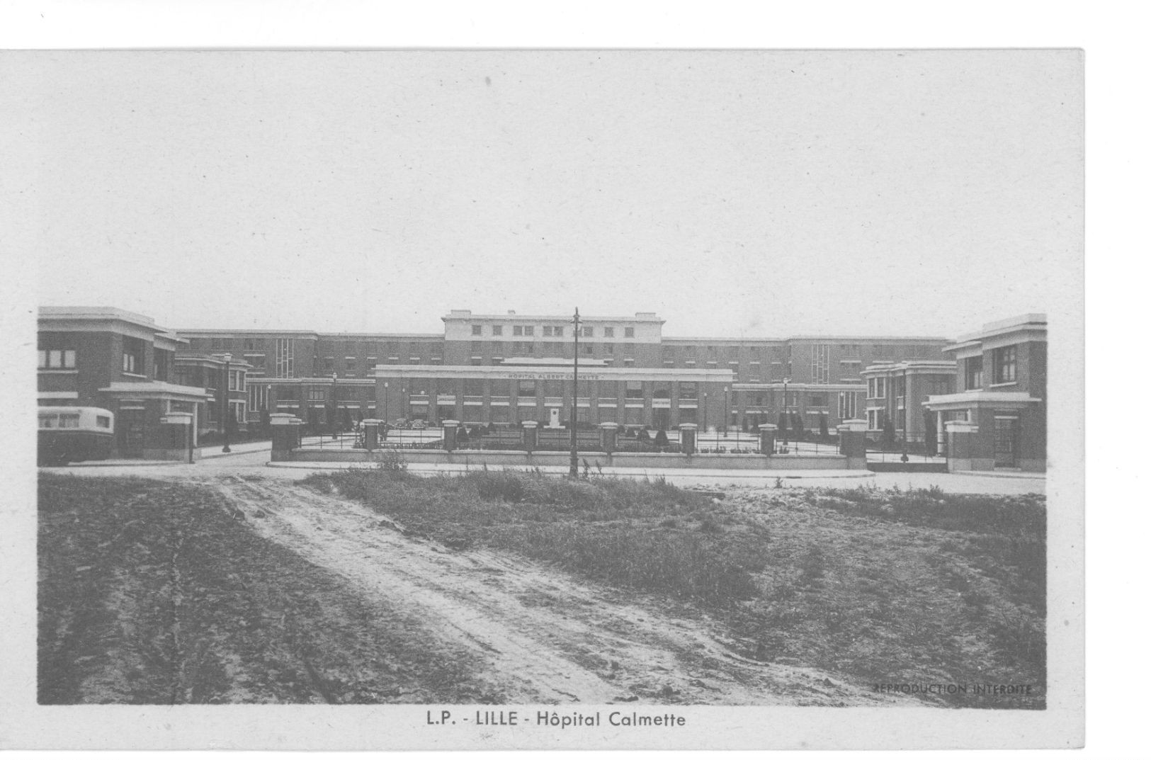 LILLE HOPITAL CALMETTE Années 1930 - Lille