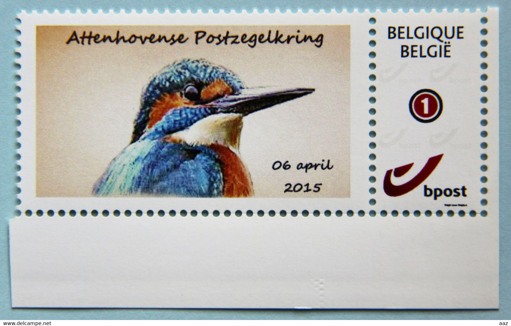 Martin Pêcheur   Attenhovense Postzegelkring - 1985-.. Birds (Buzin)