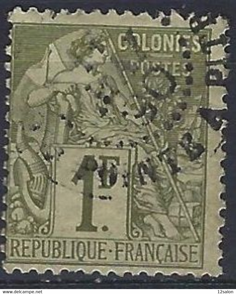 FRANCE COLONIE émissions Générales N° 59 Obl POINT A PITRE GUADELOUPE - Altri & Non Classificati