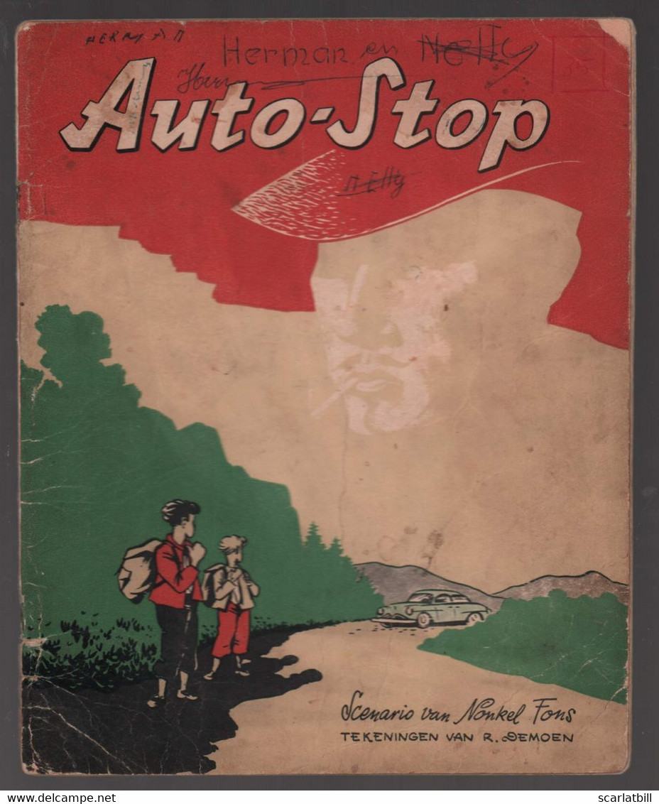 Altiora Averbode Johnny En Annie: Auto-stop (Renaat Demoen) 1953 - Altri & Non Classificati