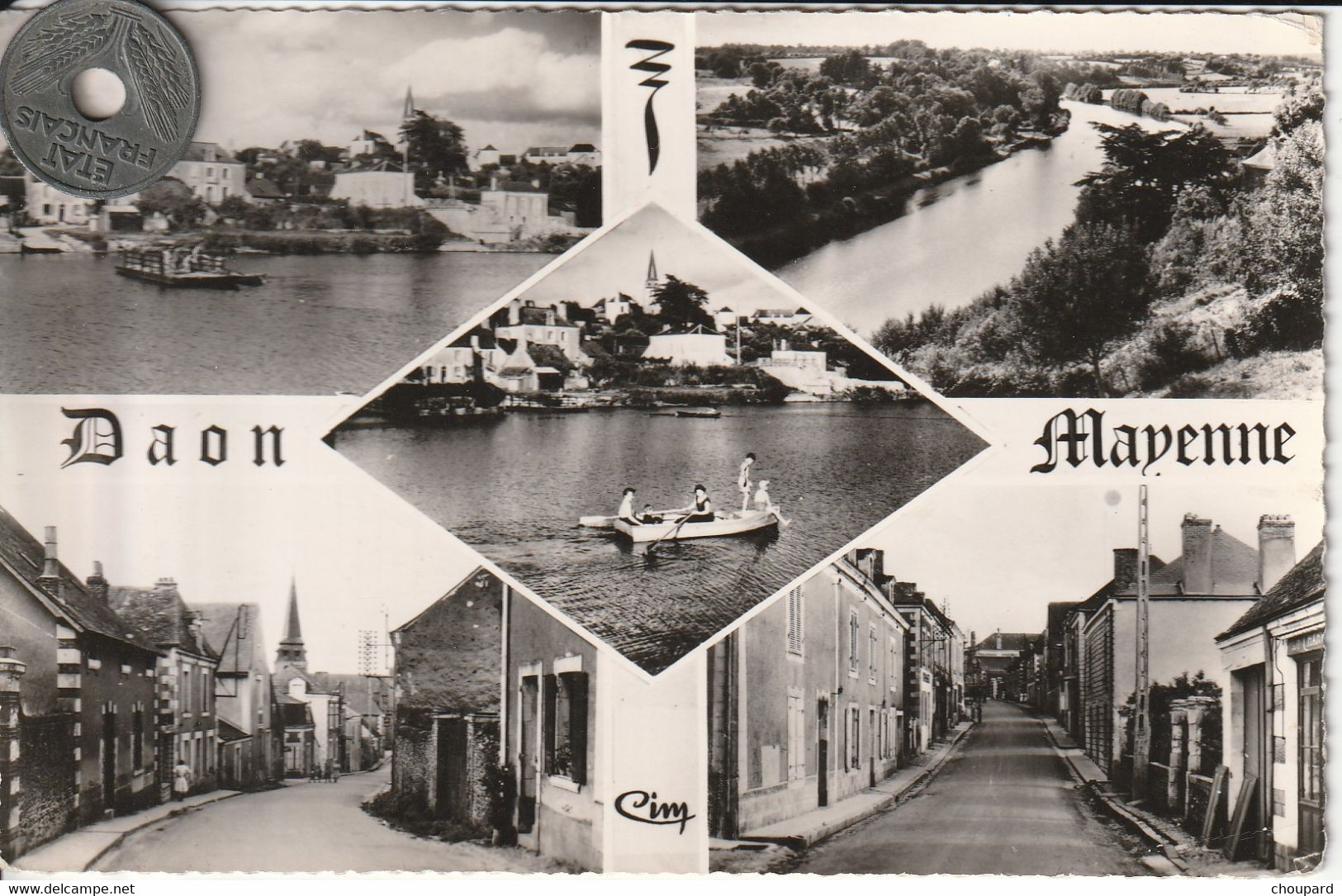 53 - Très Belle Carte Postale Semi Moderne De    Daon     Multi Vues - Autres & Non Classés