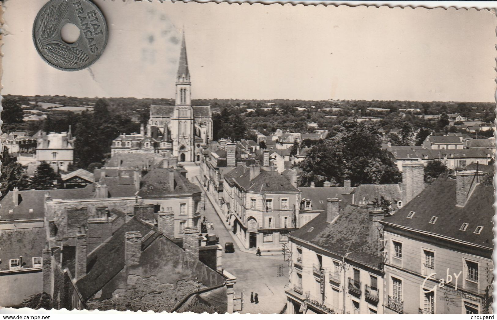 53 - Très Belle Carte Postale Semi Moderne De  Chateau Gontier     Vue Aérienne - Chateau Gontier