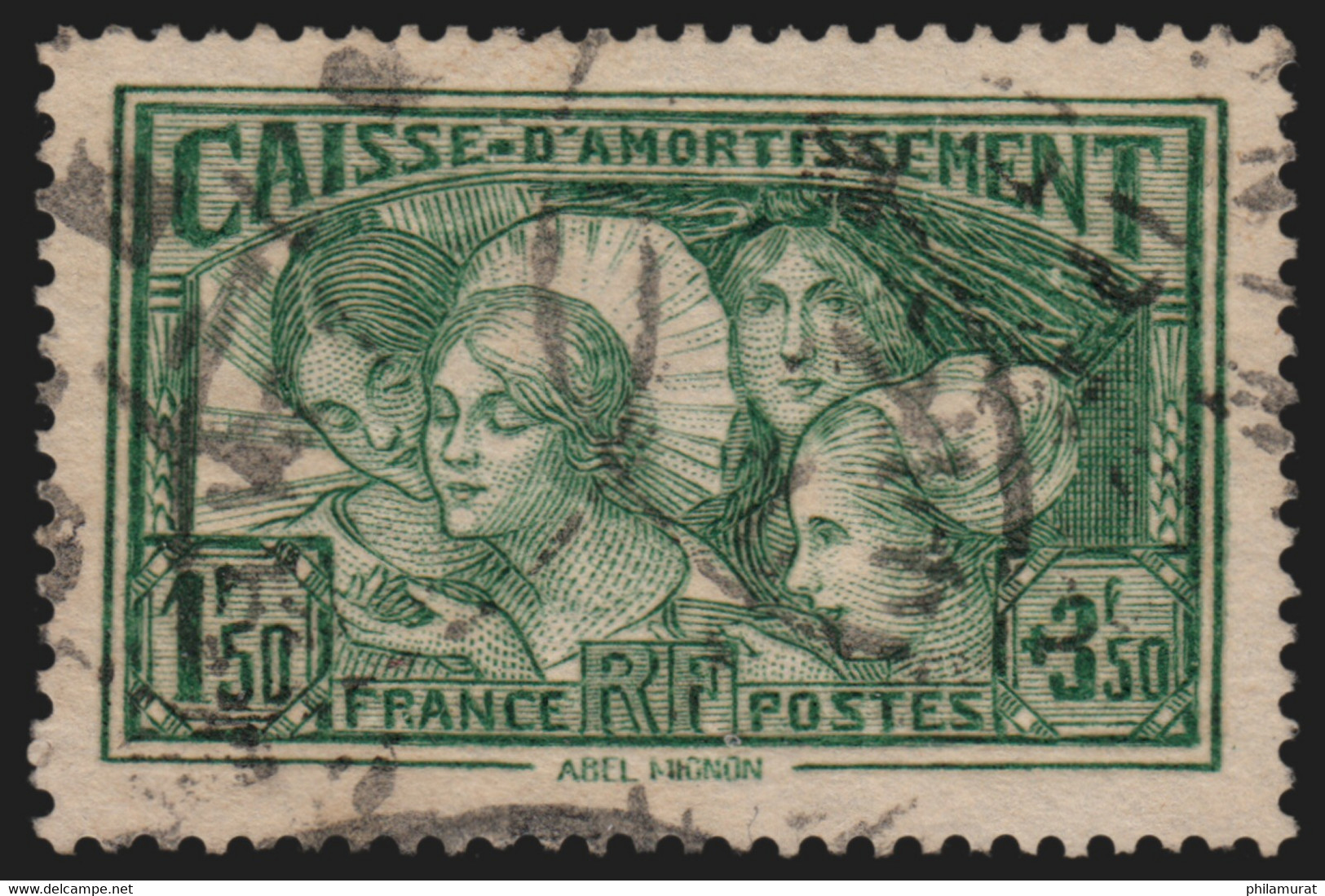 France N°269, Coiffes Des Provinces, Oblitéré - TB - COTE 175€ - Usati