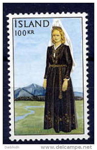 ICELAND 1965 100 Kr. Traditional Wedding Costume  MNH (**) - Ongebruikt