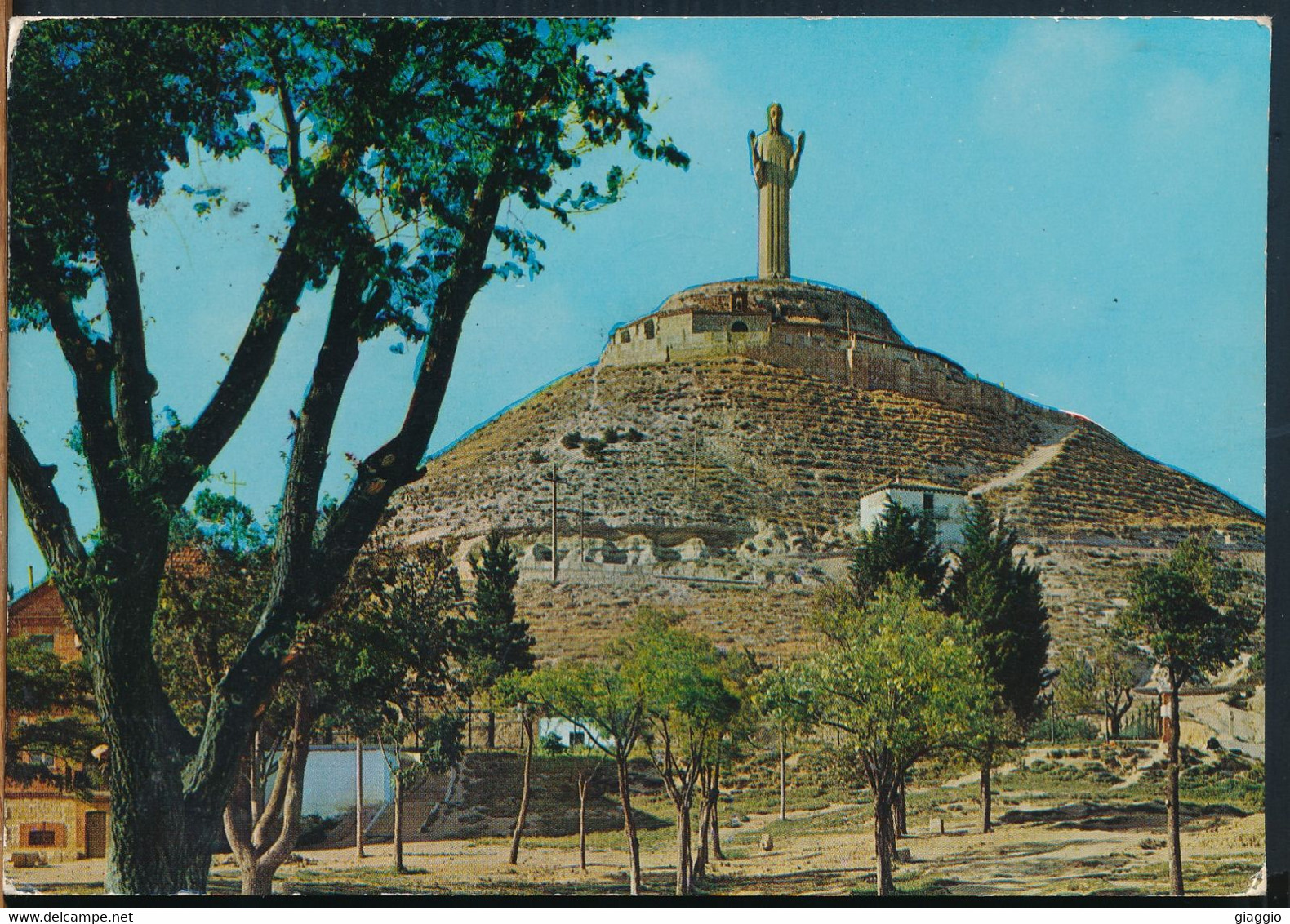 °°° 27152 - PALENCIA - CERRO CRISTO DEL OTERO - 1979 With Stamps °°° - Palencia