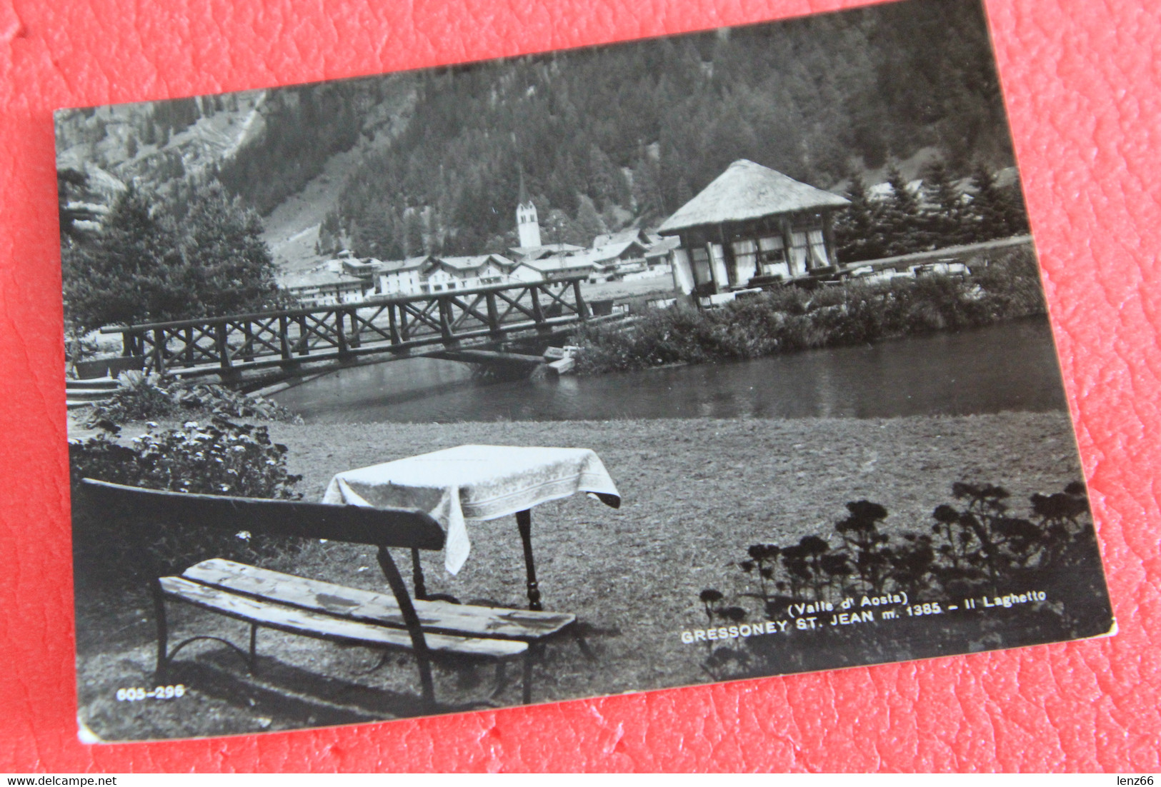 Aosta Gressoney St. Jean Il Laghetto 1959 - Autres & Non Classés