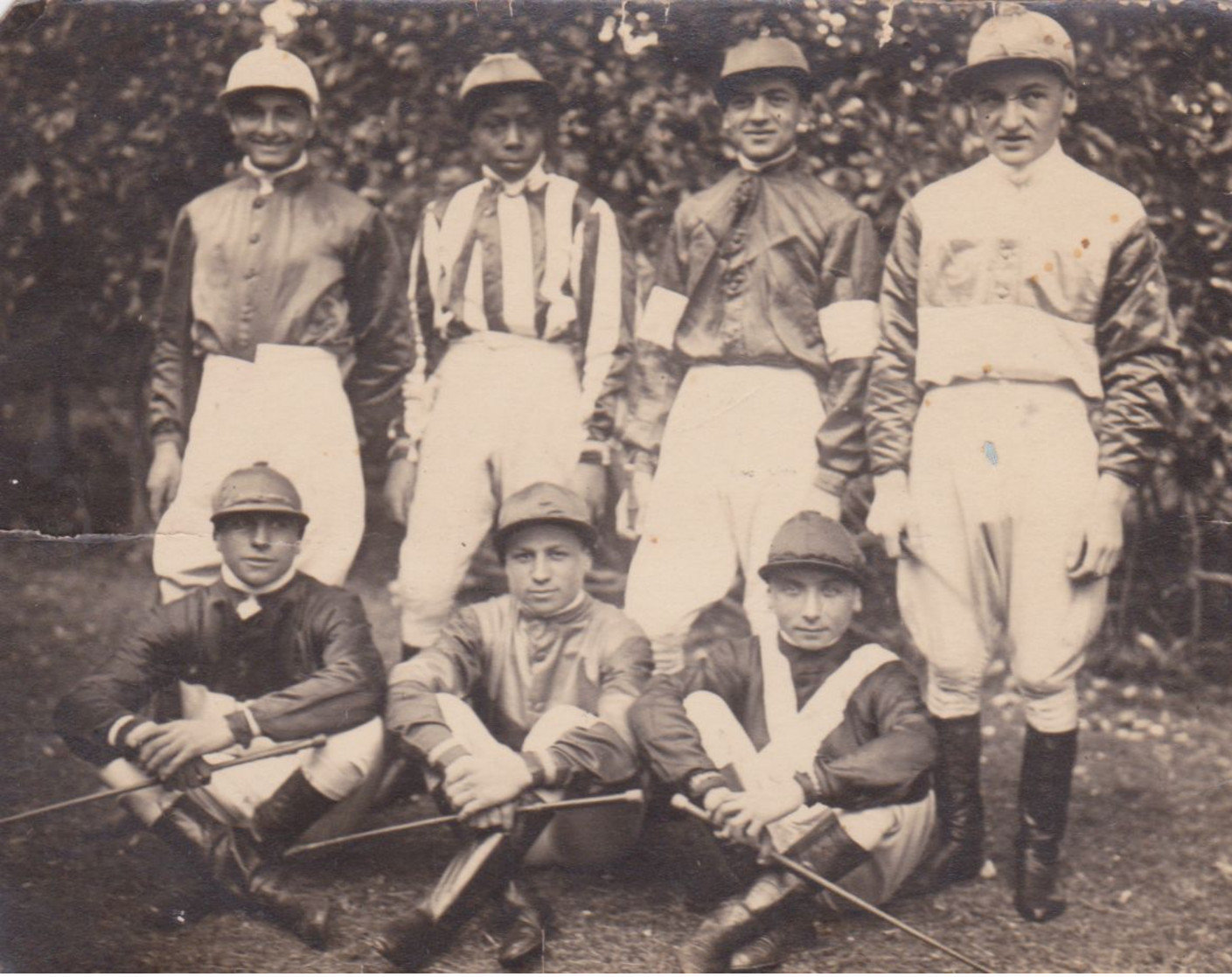 1915circa-foto Di Gruppo (Jockeys Fantini) Non Viaggiata - Cavalli