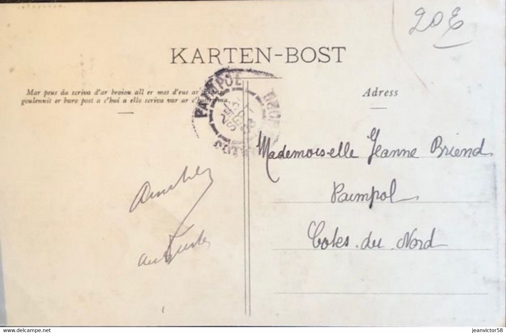 Callac En Attendant Embarquement Collection Hamon Guingamp - Callac