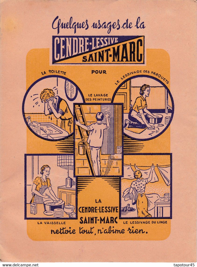 L SM/ Protège-Cahiers Lessive "Saint Marc"   (N° 1) - Book Covers