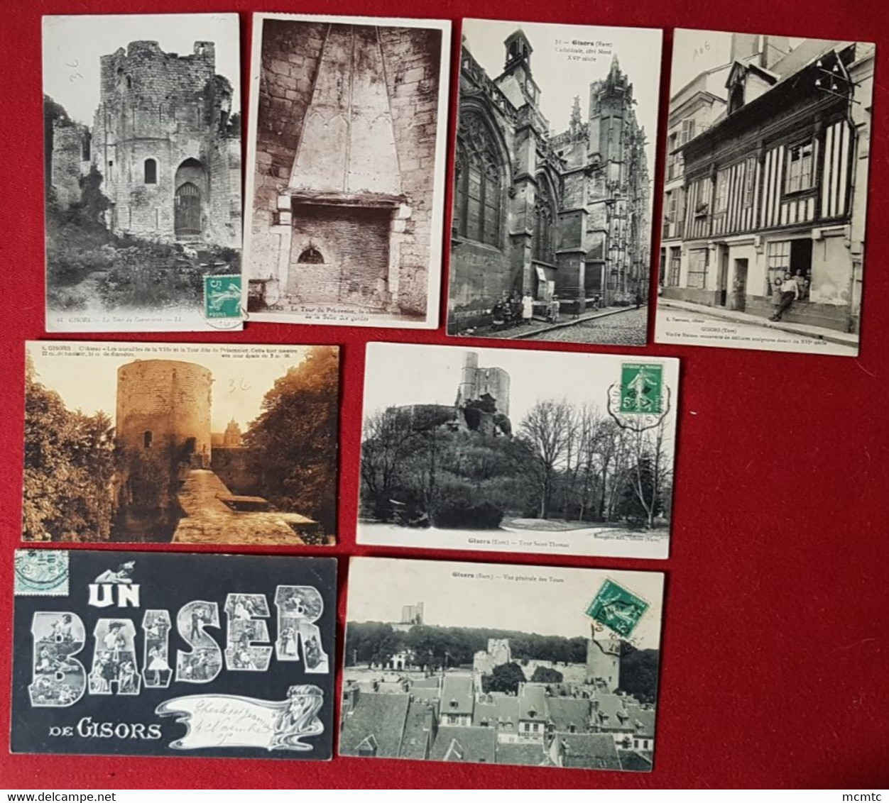 8 Cartes   -   Gisors - Eure -(27) - Gisors